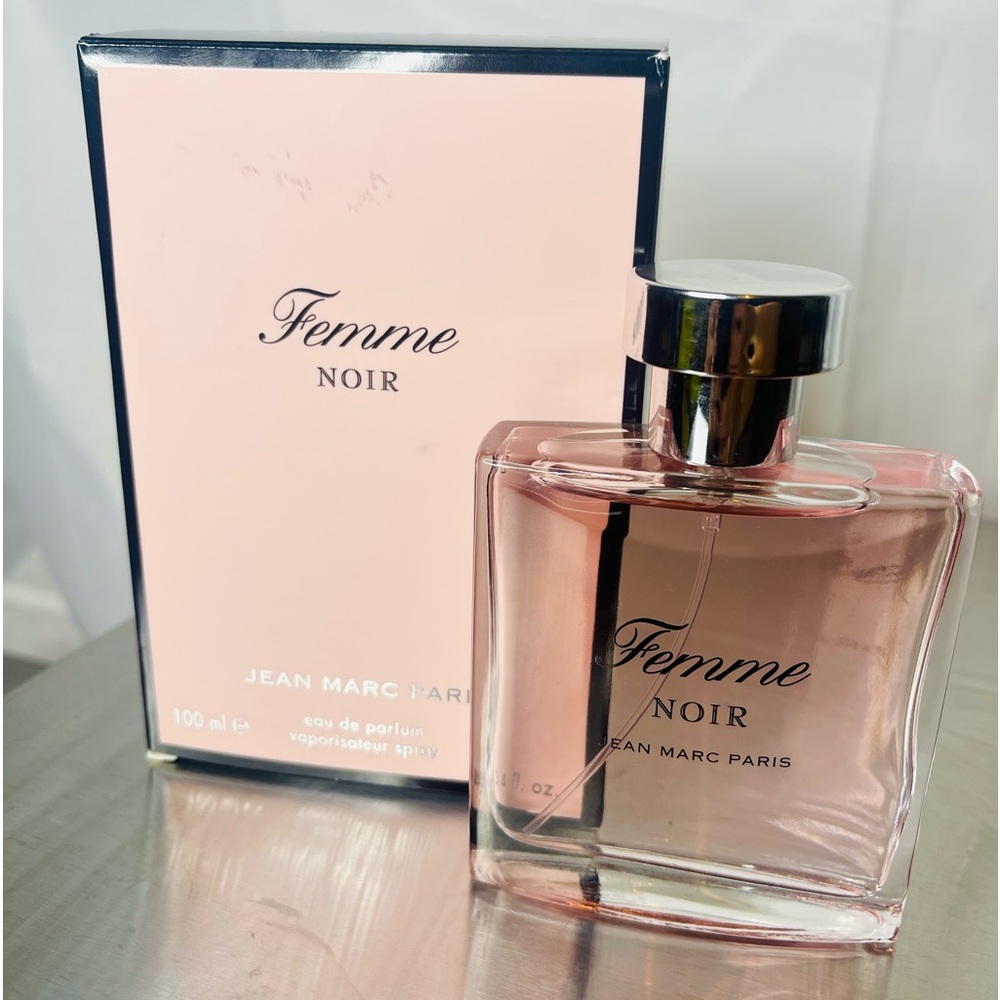 Jean Marc Paris Femme Noir Eau de Parfum Spray 3.4 Fl Oz (100ml) New In Box